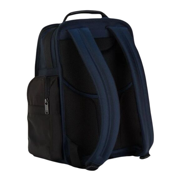 TUMI $550 16.5" Brief Backpack luggage carry on blue NWT - Picture 6 of 6